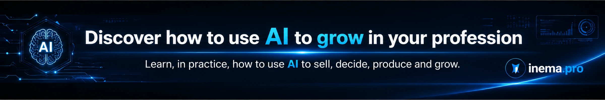 Discover how to use AI to grow in your profession