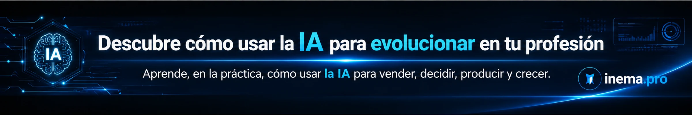 Descubre cómo usar la IA para evolucionar en tu profesión